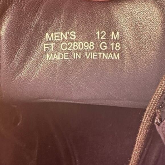 Cole Haan Men’s 12M Black Leather Chukka Boots Lace Up Ankle Dress Casual - Picture 6 of 6